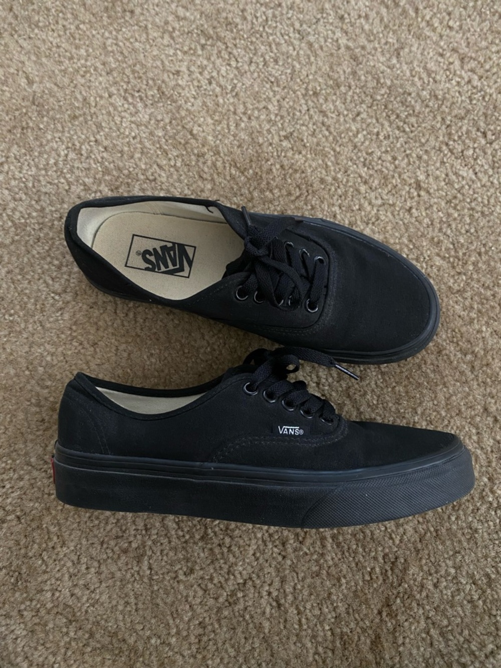 Black vans authentic - Picture 2 of 3